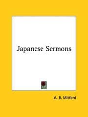 Tapa de Japanese Sermons