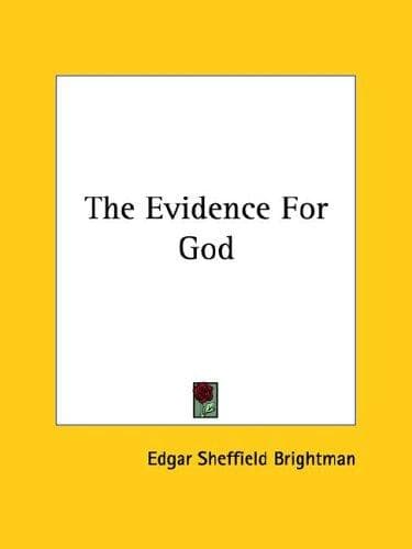 Tapa de The Evidence for God