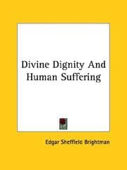 Tapa de Divine Dignity and Human Suffering