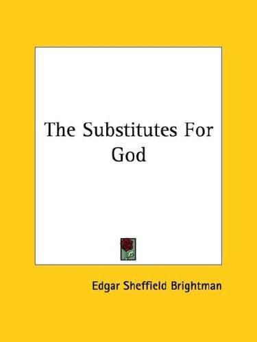 Tapa de The Substitutes for God