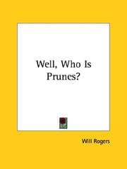 Tapa de Well, Who Is Prunes?