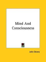 Tapa de Mind and Consciousness