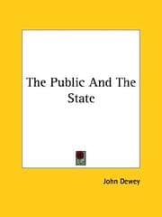 Tapa de The Public and the State
