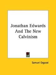 Tapa de Jonathan Edwards and the New Calvinism