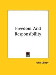 Tapa de Freedom and Responsibility