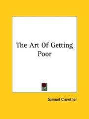 Tapa de The Art of Getting Poor