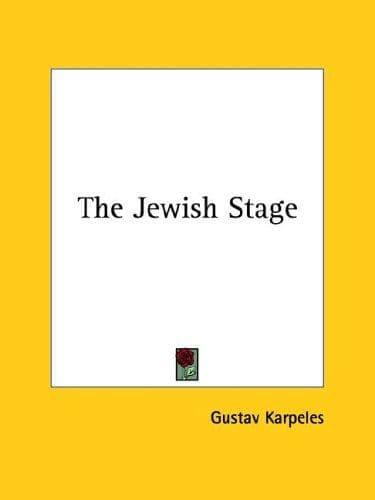 Tapa de The Jewish Stage