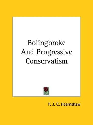 Tapa de Bolingbroke and Progressive Conservatism