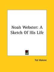 Tapa de Noah Webster