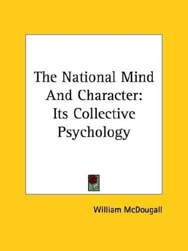 Tapa de The National Mind And Character