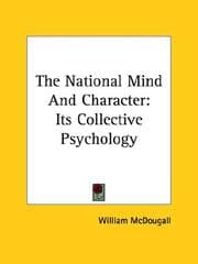 Tapa de The National Mind And Character