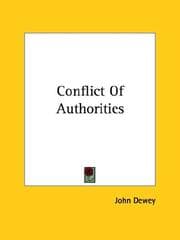 Tapa de Conflict of Authorities
