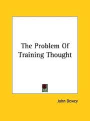 Tapa de The Problem of Training Thought