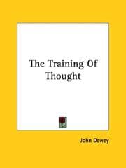 Tapa de The Training of Thought