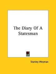 Tapa de The Diary of a Statesman