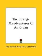 Tapa de The Strange Misadventures of an Organ