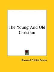Tapa de The Young and Old Christian