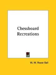 Tapa de Chessboard Recreations