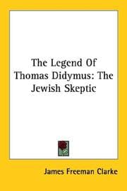 Tapa de The Legend Of Thomas Didymus