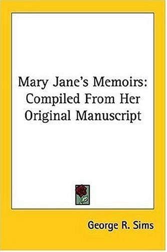 Tapa de Mary Jane's Memoirs