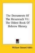 Tapa de The documents of the Hexateuch