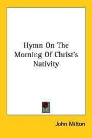 Tapa de Hymn on the morning of Christ's nativity