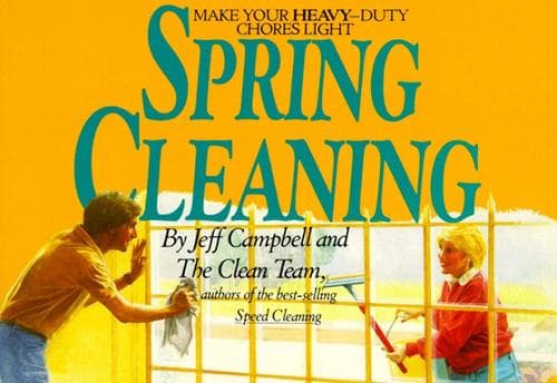 Tapa de Spring cleaning