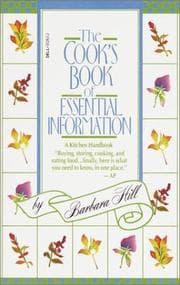 Tapa de Cook's Book of Essential Information