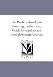 Tapa de The Pacific railroadopen. How to go