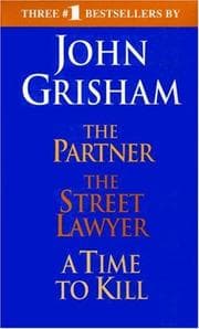 Tapa de Novels (Partner / Street Lawyer / Time to Kill)
