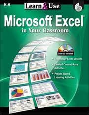 Tapa de Learn & Use Microsoft Excel in Your Classroom (Learn & Use)