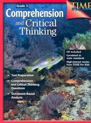 Tapa de Comprehension and Critical Thinking Grade 3 (Time for Kids)