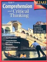 Tapa de Comprehension and Critical Thinking Grade 4 (Time for Kids)