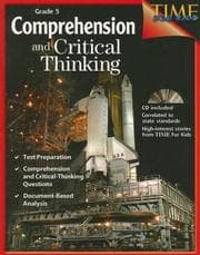 Tapa de Comprehension and Critical Thinking Grade 5 (Time for Kids)