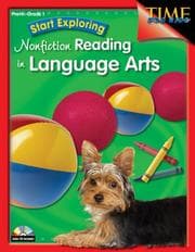 Tapa de Start Exploring Nonfiction Reading in Language Arts Grades Prek-1 (Time for Kids)
