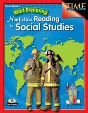 Tapa de Start Exploring Nonfiction Reading in Social Studies Grades Prek-1 (Time for Kids)