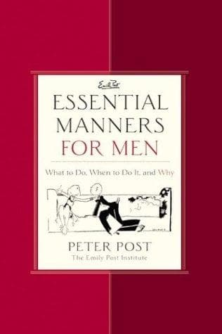 Tapa de Essential Manners for Men