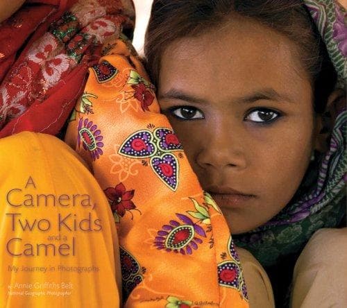 Tapa de A Camera, Two Kids, and a Camel