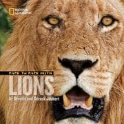 Tapa de Face to Face with Lions (Face to Face with Animals)