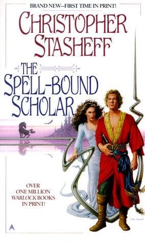 Tapa de The spell-bound scholar