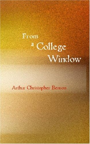 Tapa de From a College Window