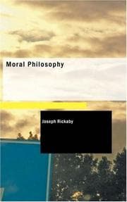 Tapa de Moral philosophy