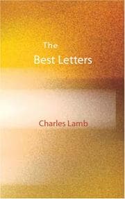 Tapa de The Best Letters of Charles Lamb