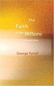 Tapa de The faith of the millions