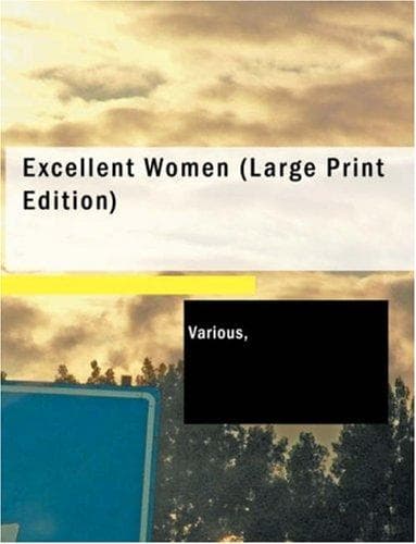 Tapa de Excellent Women (Large Print Edition)