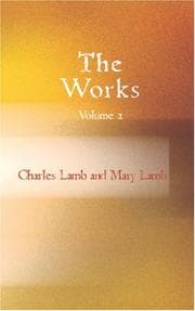Tapa de The Works of Charles and Mary Lamb  Volume 2