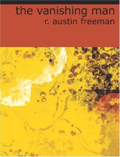 Tapa de The Vanishing Man (Large Print Edition)