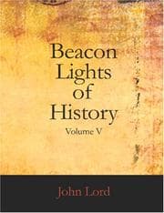 Tapa de Beacon Lights of History, Volume V