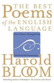 Tapa de The best poems of the English language