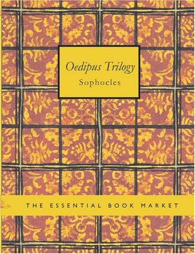 Tapa de Oedipus Trilogy (Large Print Edition)